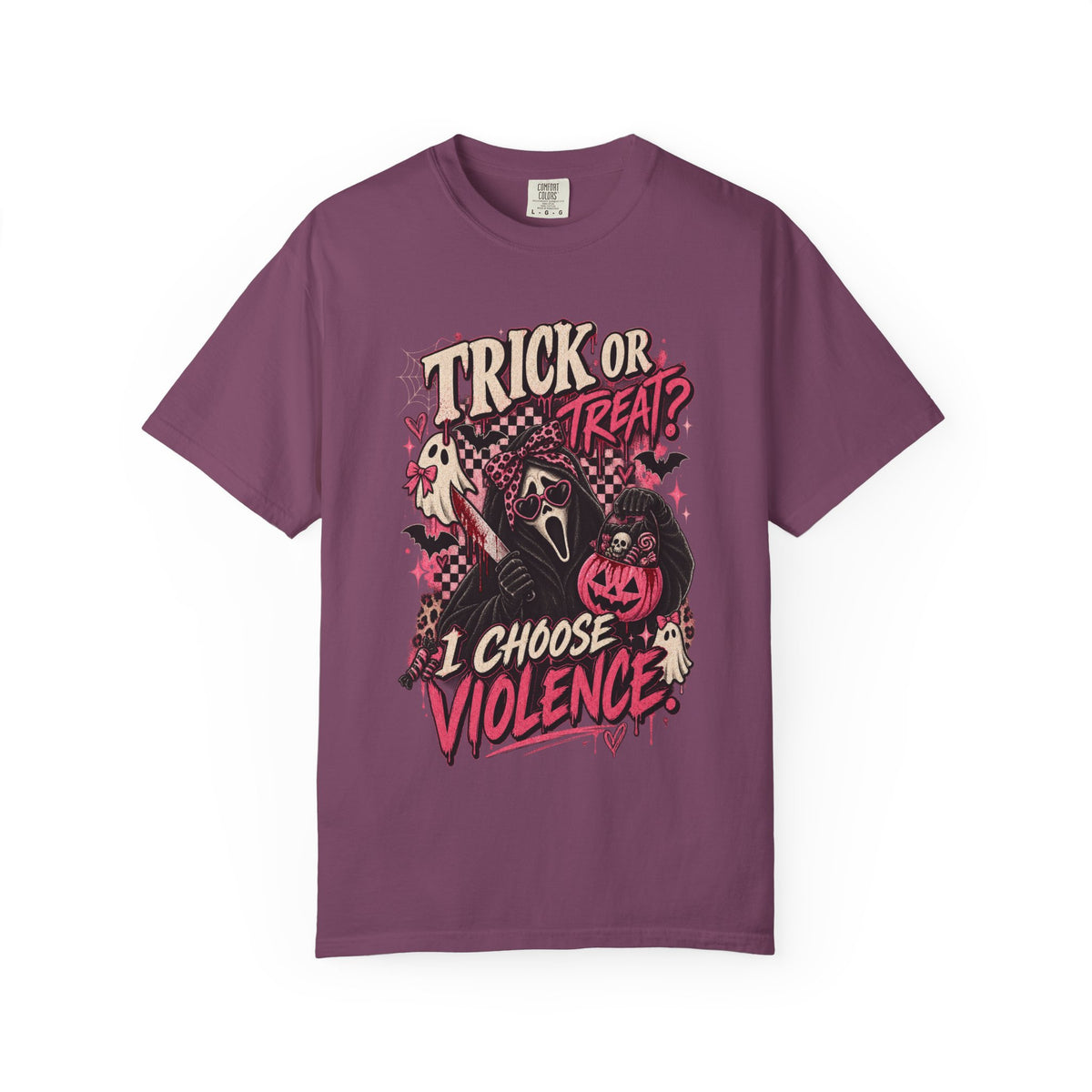 Trick or Treat? I Choose Violence Graphic Tee