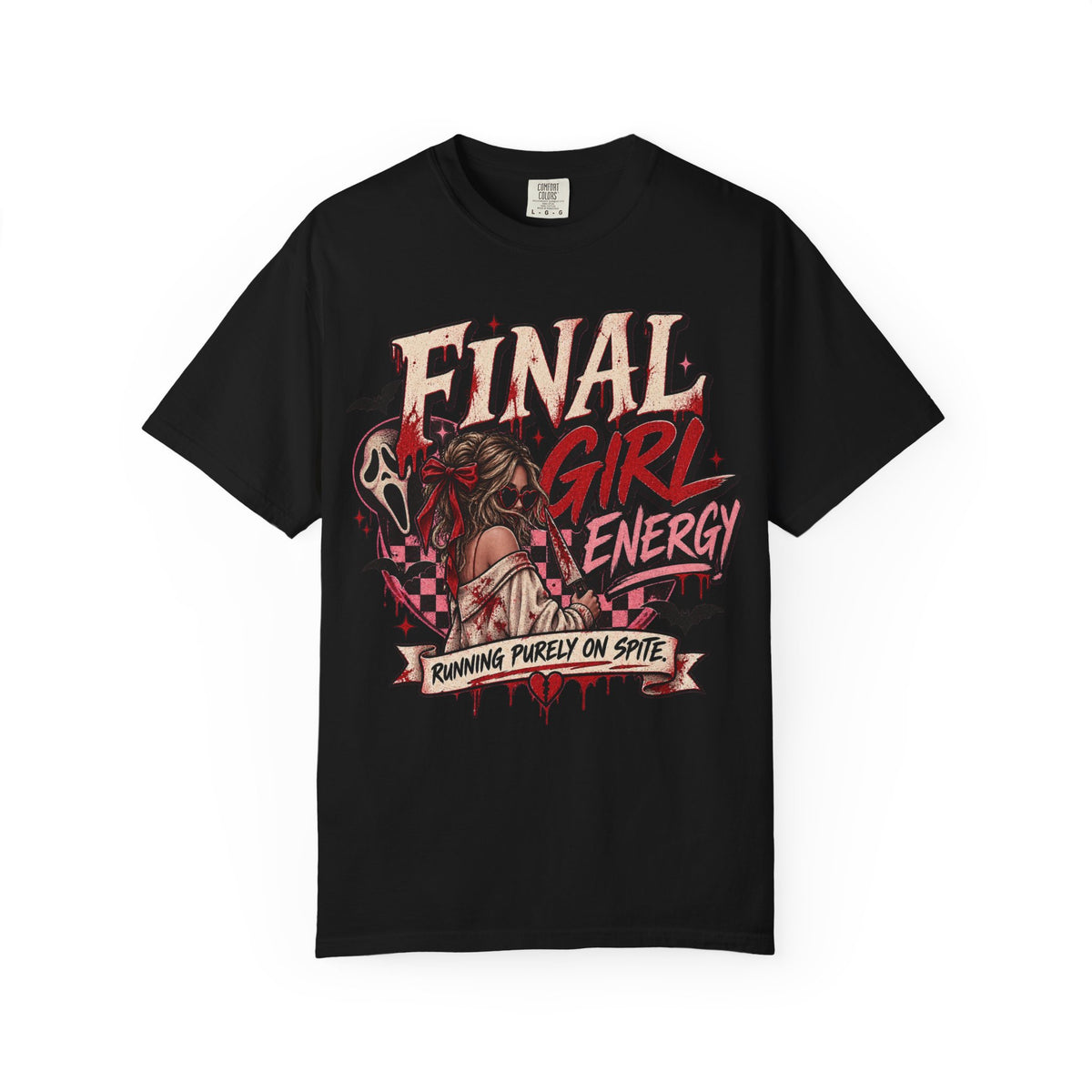 Final Girl Energy  — Horror Movie Retro Graphic Tee