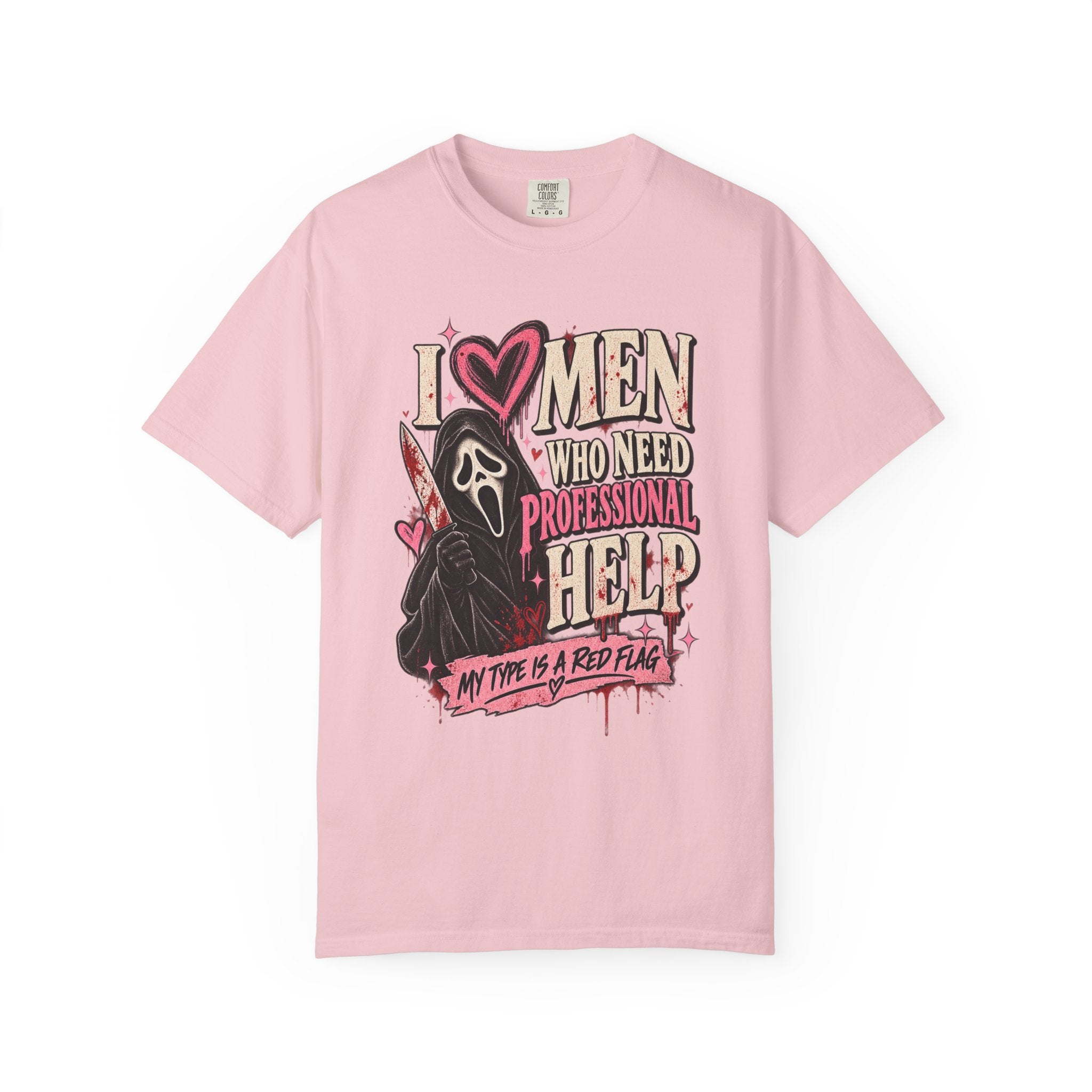 I Love Men Who Need Professional Help Graphic Tee