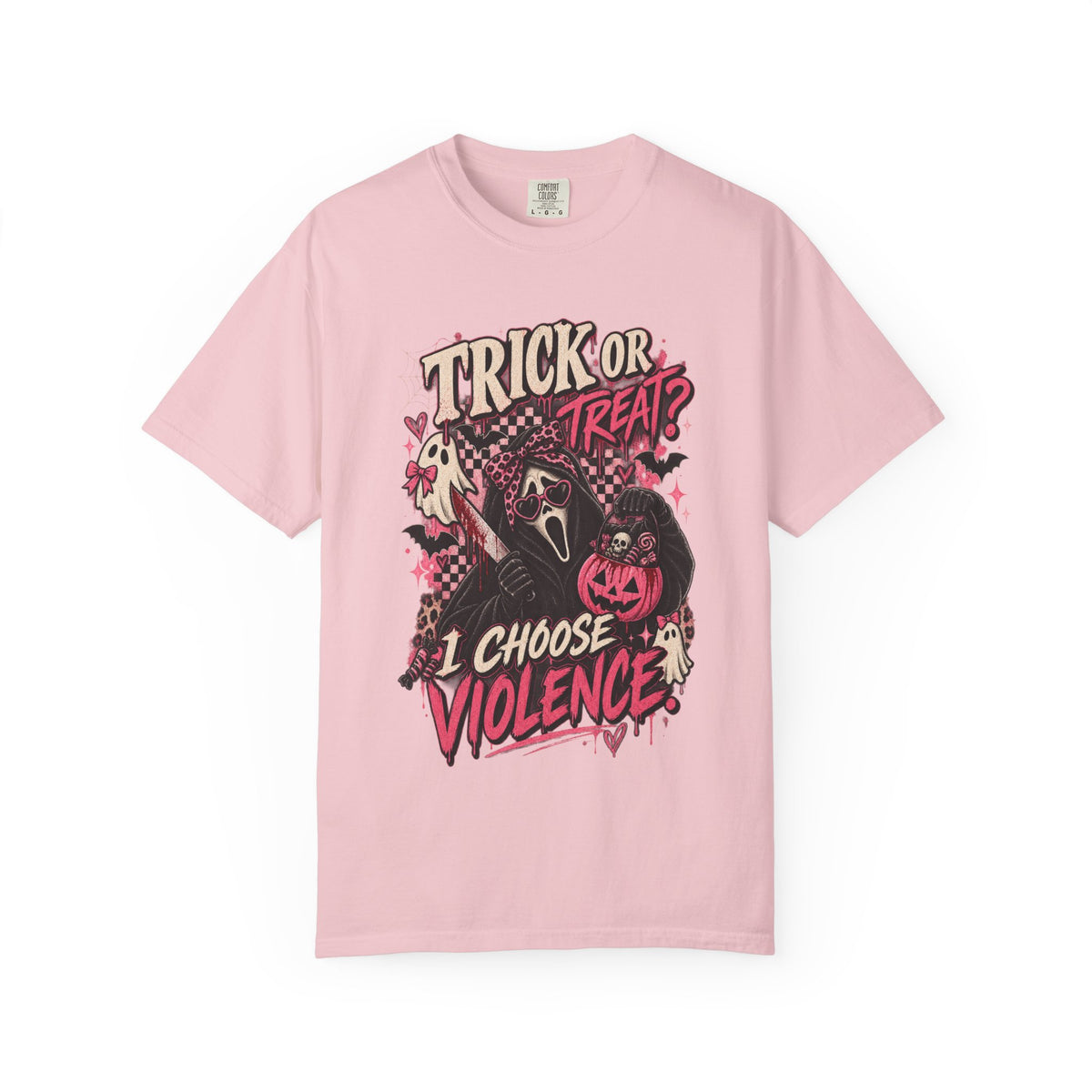 Trick or Treat? I Choose Violence Graphic Tee