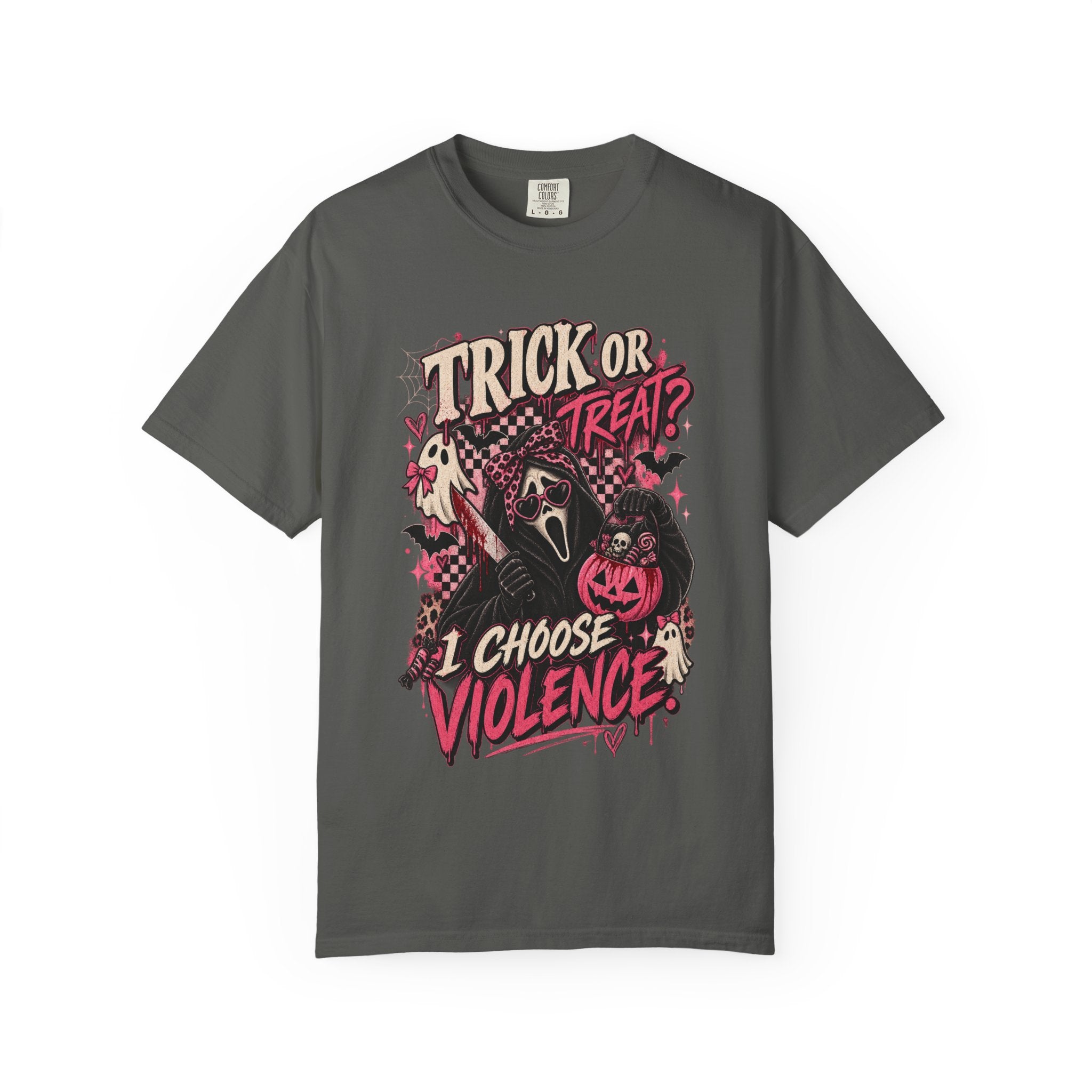 Trick or Treat? I Choose Violence Graphic Tee