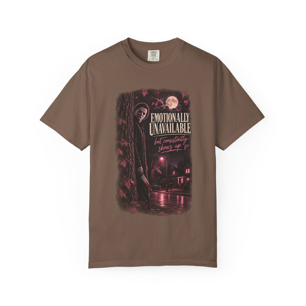 Emotionally Unavailable But Consistently Shows Up Graphic Tee