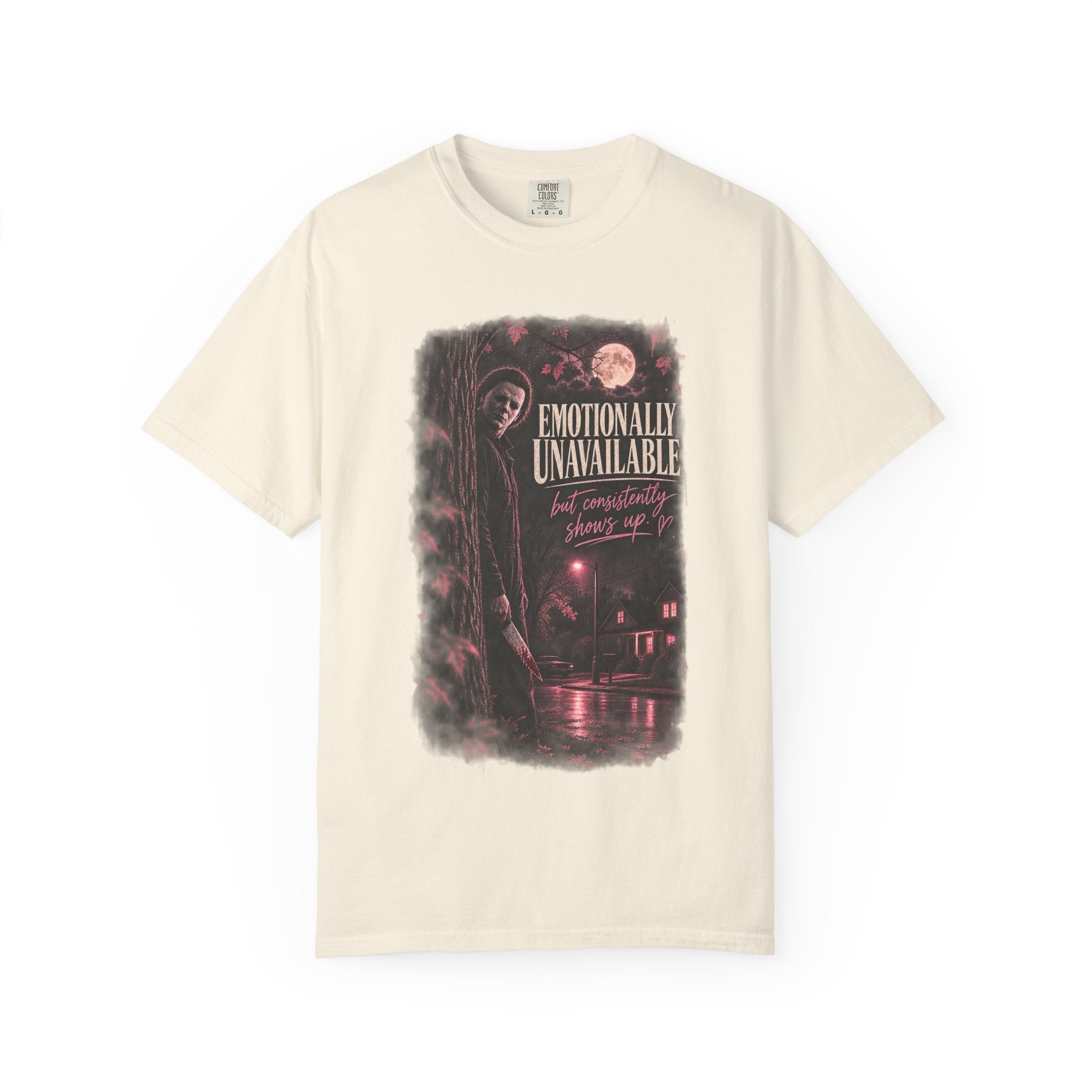 Emotionally Unavailable But Consistently Shows Up Graphic Tee