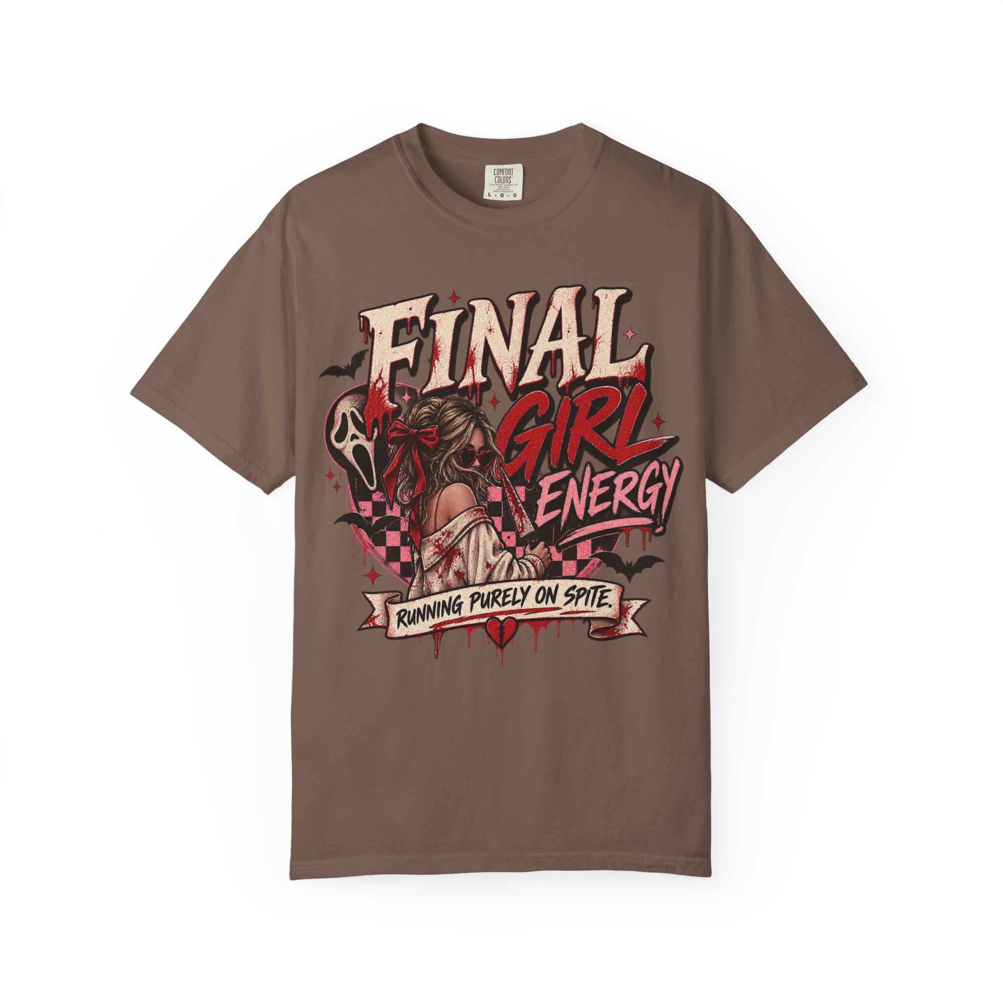 Final Girl Energy  — Horror Movie Retro Graphic Tee