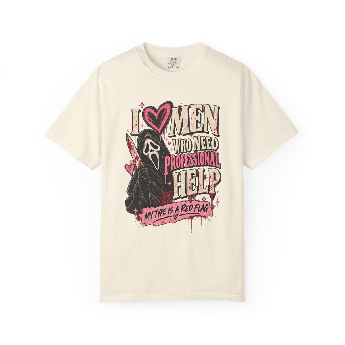 I Love Men Who Need Professional Help Graphic Tee