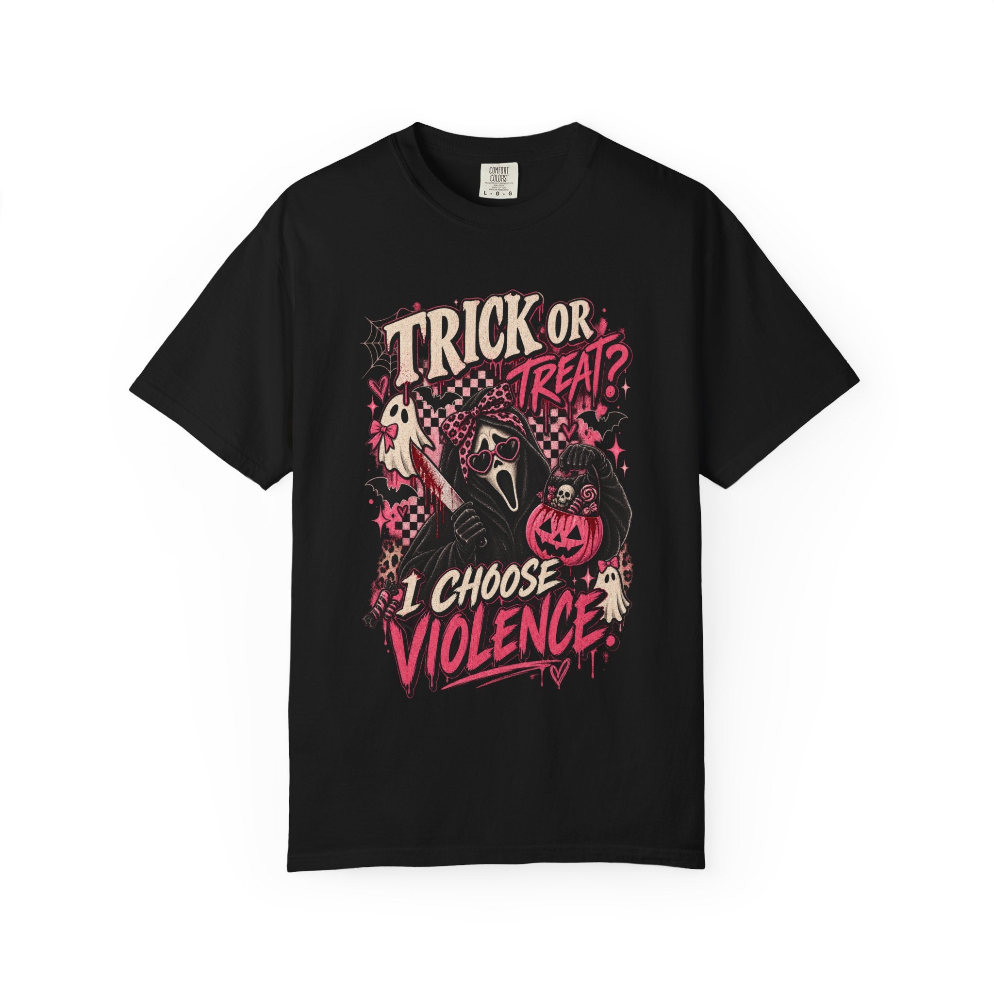 Trick or Treat? I Choose Violence Graphic Tee