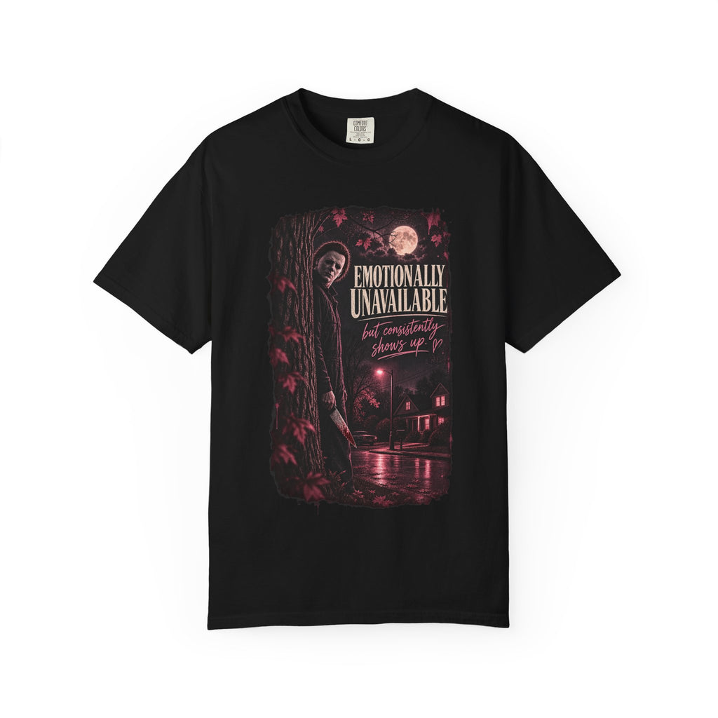 Emotionally Unavailable But Consistently Shows Up Graphic Tee