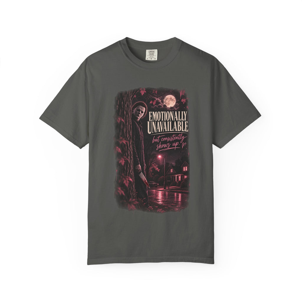 Emotionally Unavailable But Consistently Shows Up Graphic Tee