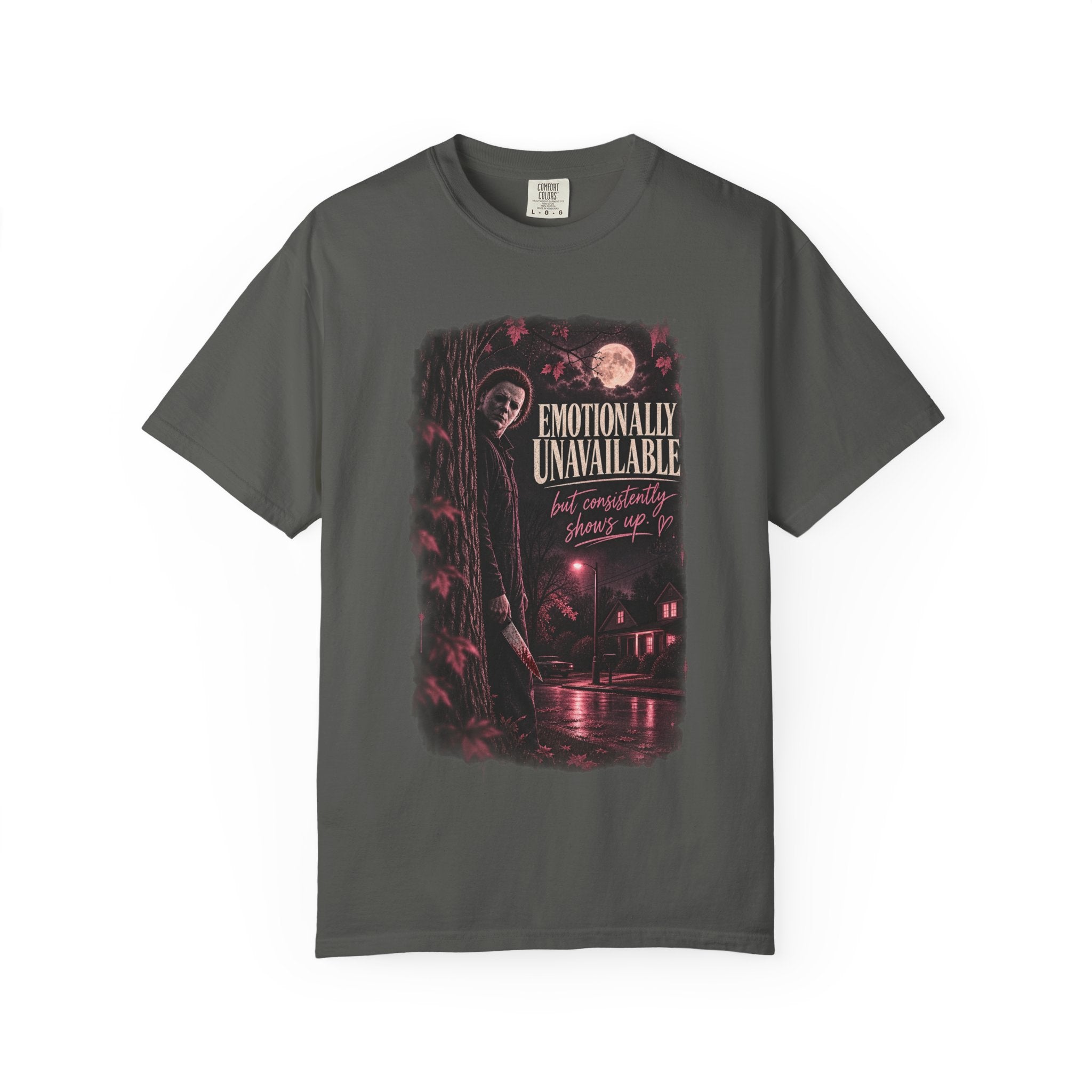 Emotionally Unavailable But Consistently Shows Up Graphic Tee