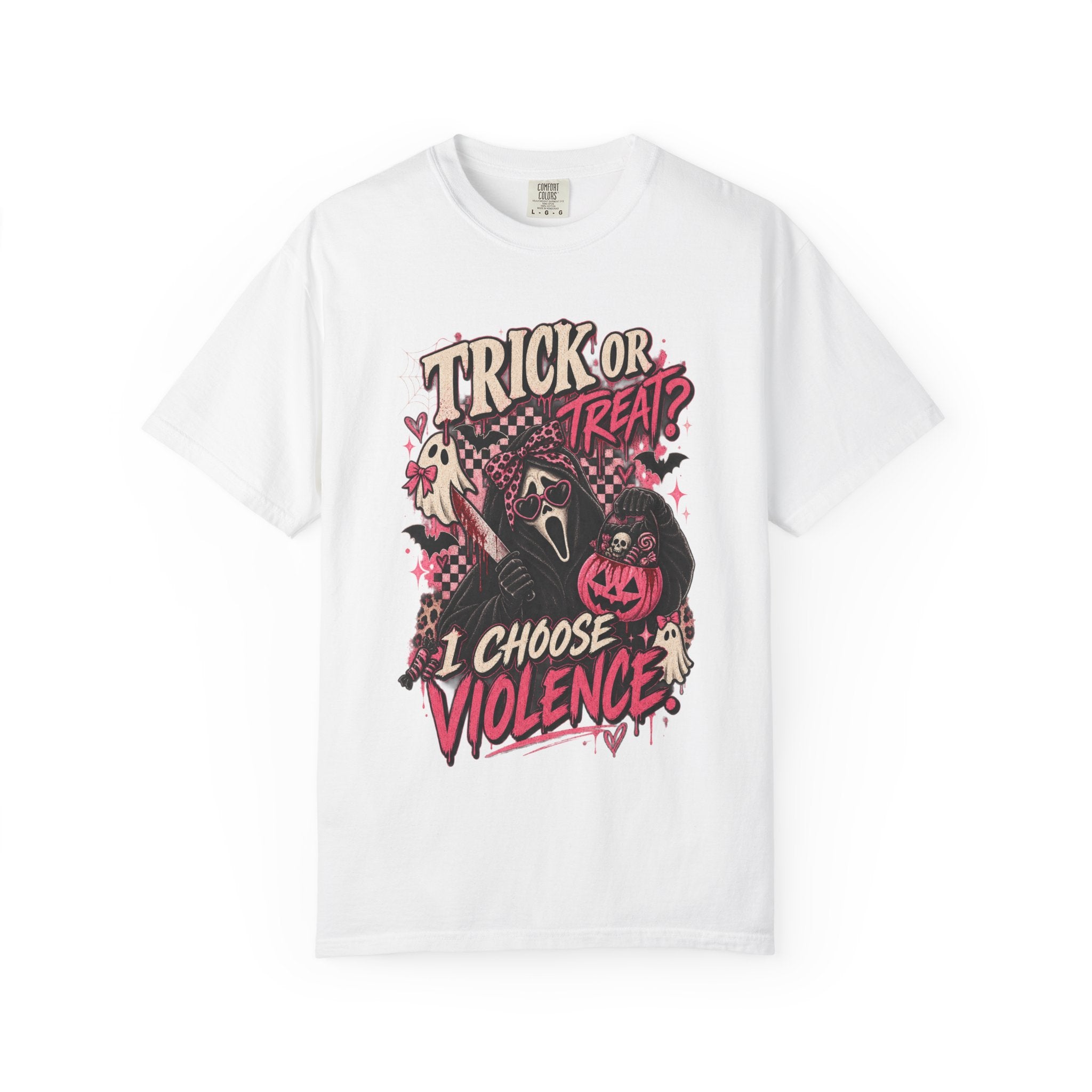 Trick or Treat? I Choose Violence Graphic Tee