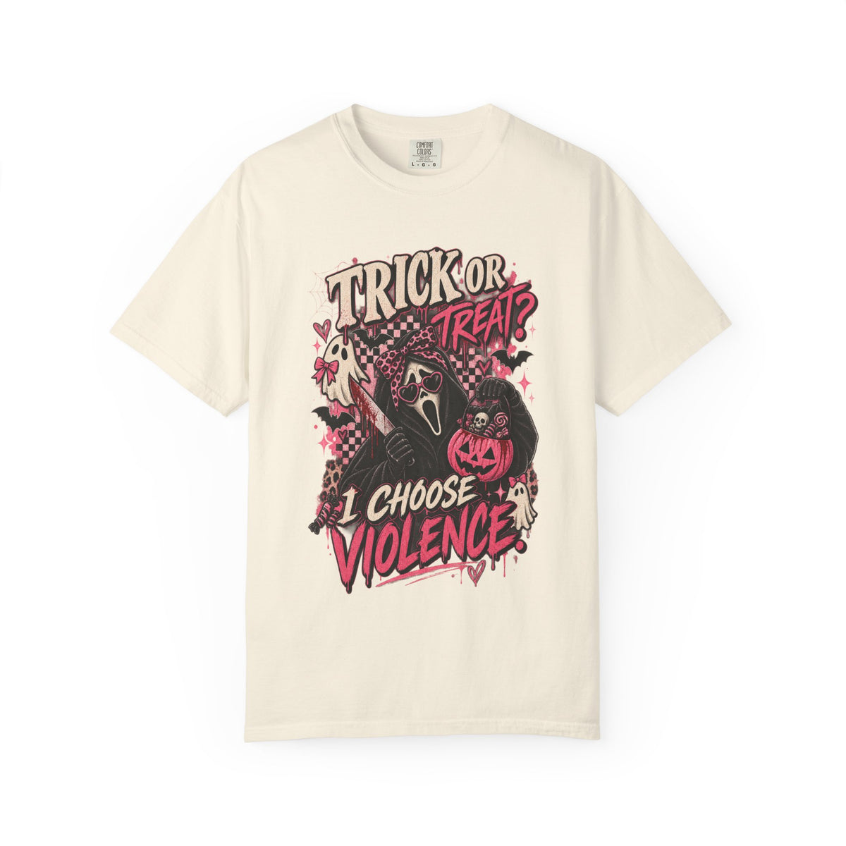 Trick or Treat? I Choose Violence Graphic Tee